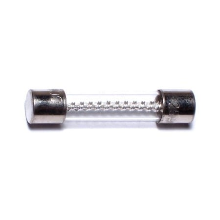 Midwest Fastener Glass Fuse, MDL Series, Time-Delay, 25A, 32V AC, 5 PK 67257